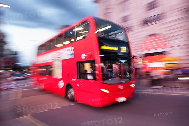 Red double decker bus