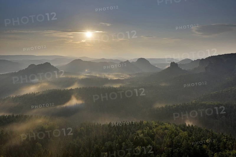 Fog at sunrise