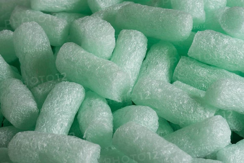 Packing material made of styrofoam for break-proof packaging