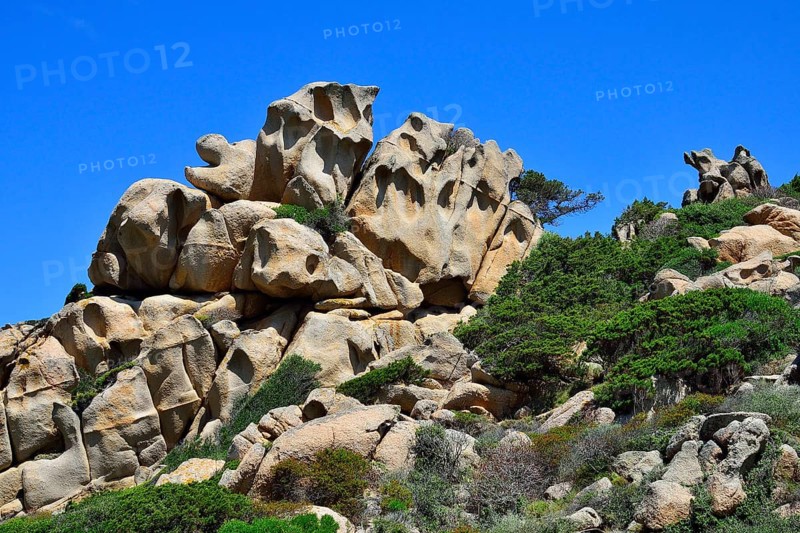Bizarre rock formations