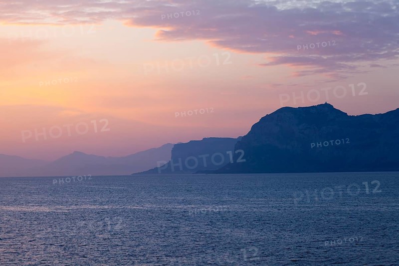 Sunrise over the Tyrrhenian Sea