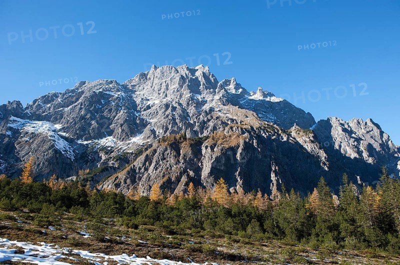 Wimbachtal with Hochkaltergebirge mountains