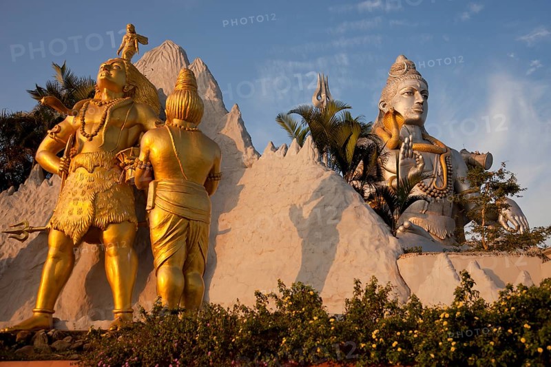 Giant statue of Lord Shiva