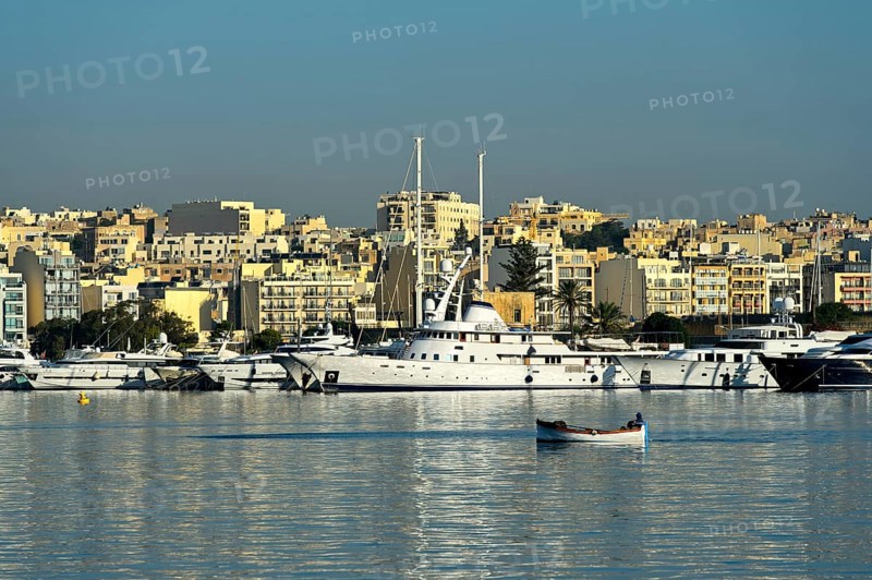 Yachts in the harbour