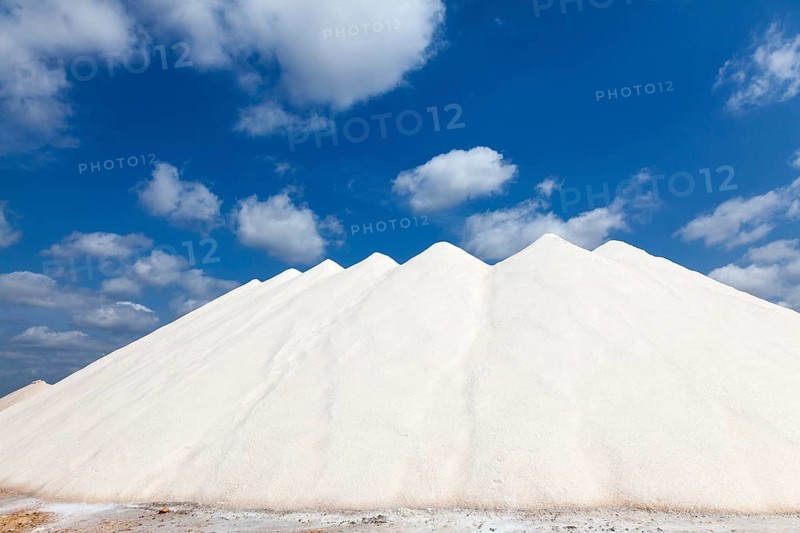 Sea salt in the Salinas de Llevant saltworks