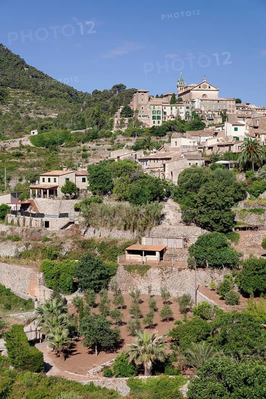 Townscape with Valldemossa Charterhouse