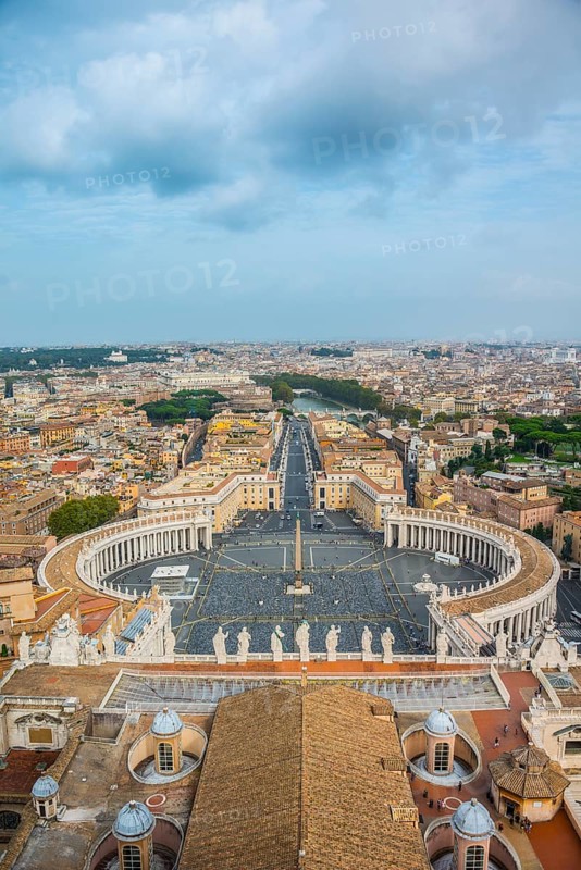 View from the dome of St. Peter's Basilica