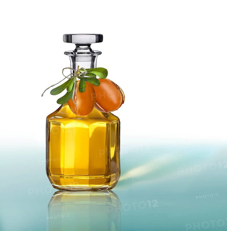Argan oil in a carafe