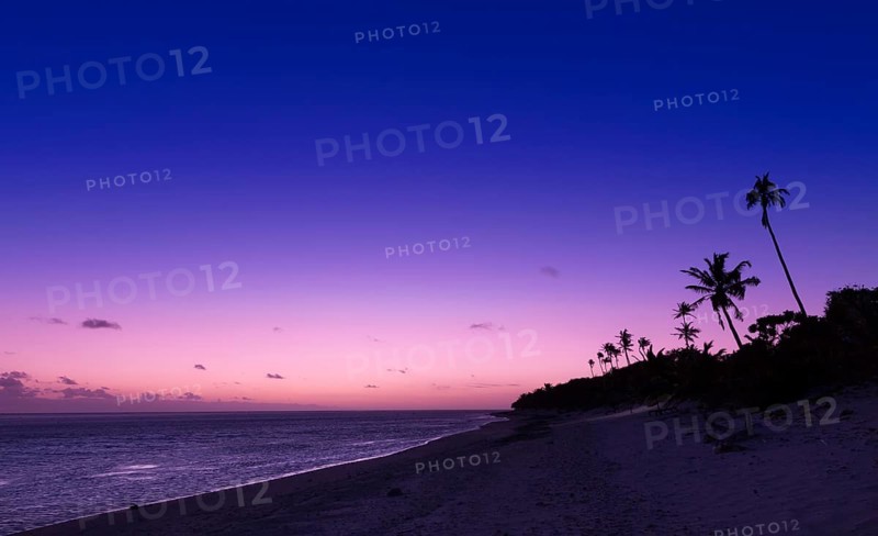 Beach at sunset