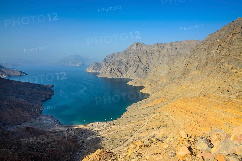 Overlooking the Khor Najd Fjord