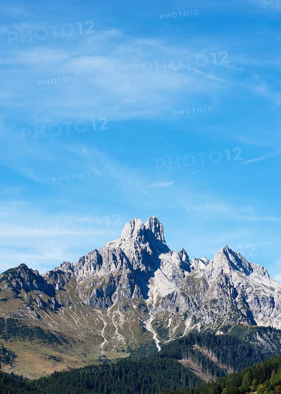 View from Filzmoos to Bischofsmutze