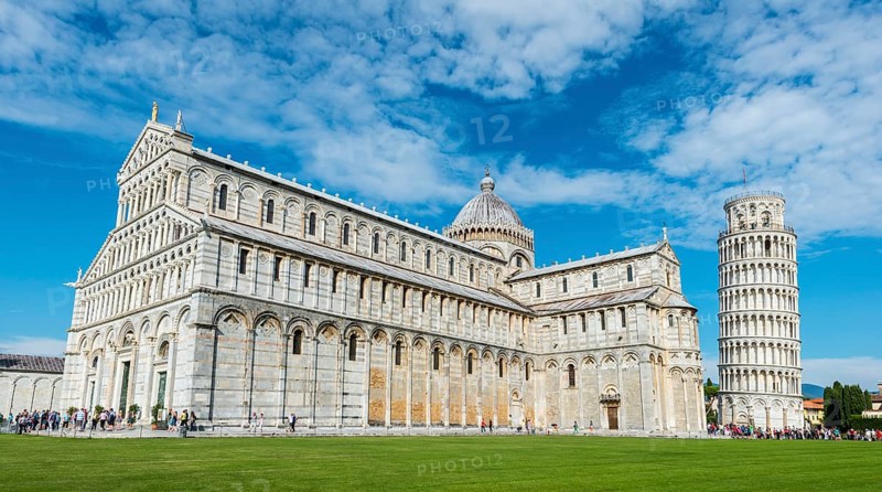 The Leaning Tower of Pisa and Pisa Cathedral