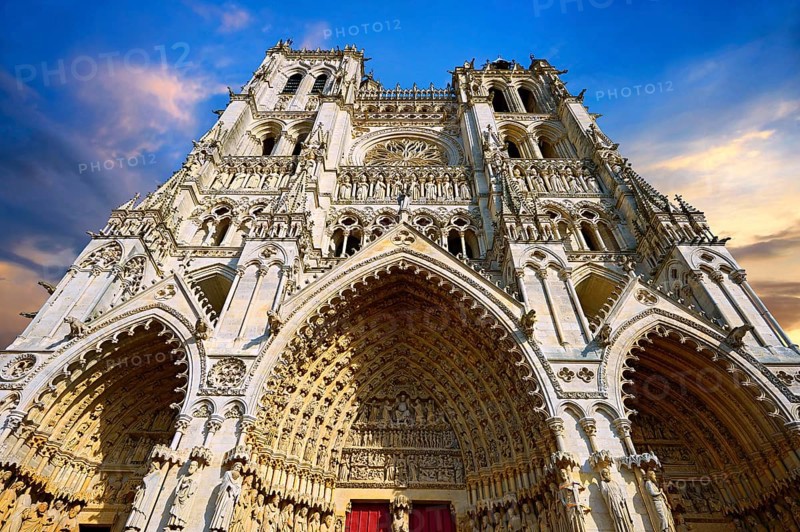 Gothic Amiens Cathedral