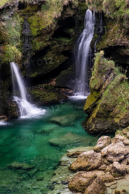 Waterfall at the Traunfall