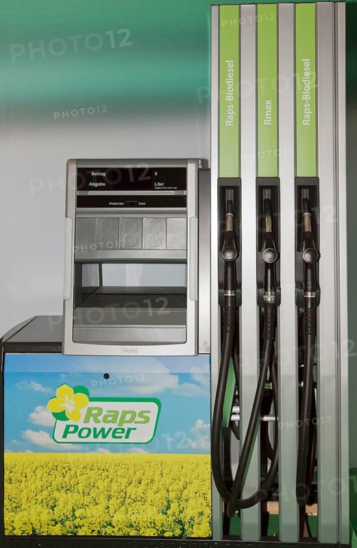 Gas station for rapeseed biodiesel