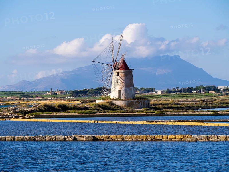 Ettore Infersa Saltworks windmill