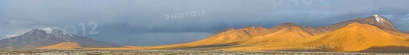 Mountains in the evening light