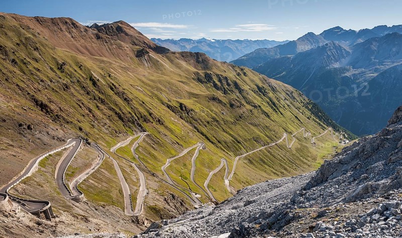 Road to Stelvio Pass