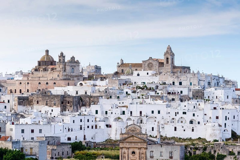 View of the town with the cathedral