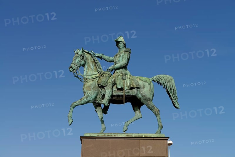 Statue of King Charles XIV John of Sweden