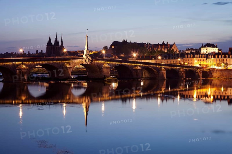Loire bridge Pont Jacques Gabriel