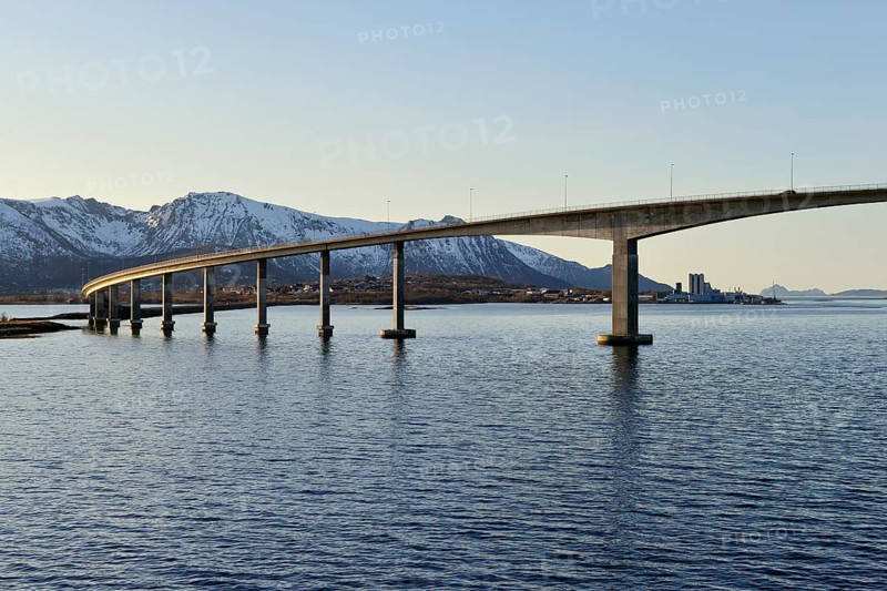 Bridge over the Langoysund in Stokmarknes