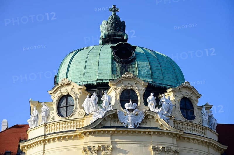 Dome of the imperial wing with the imperial crown