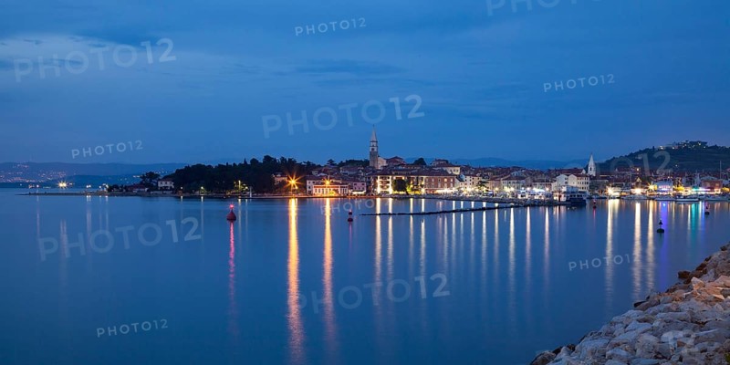 Harbor and town view