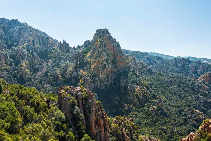 Bizarre rock formations