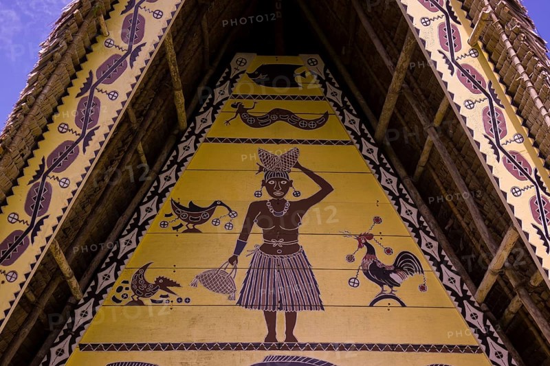 Decoration on a traditional Bai