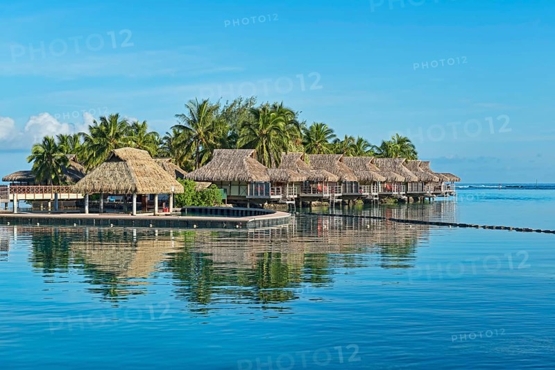 Overwater bungalows