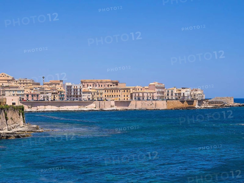 View from Castello Maniace onto Syracuse