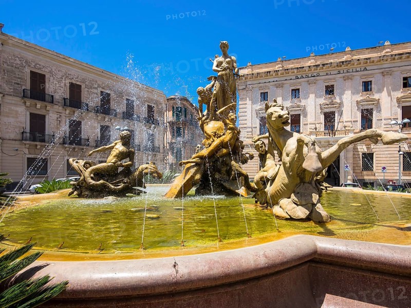 Artemis Fountain or Fontana Diana