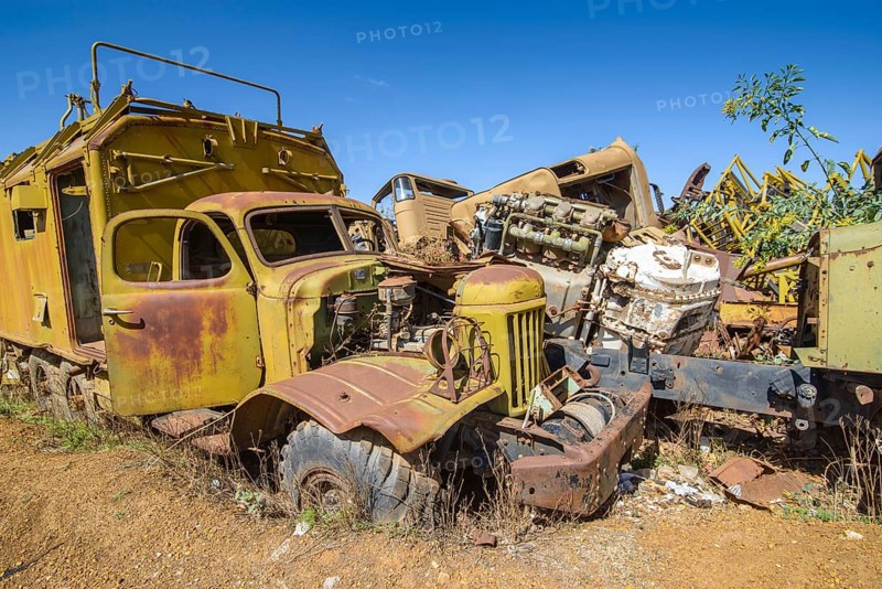 Tank cemetery