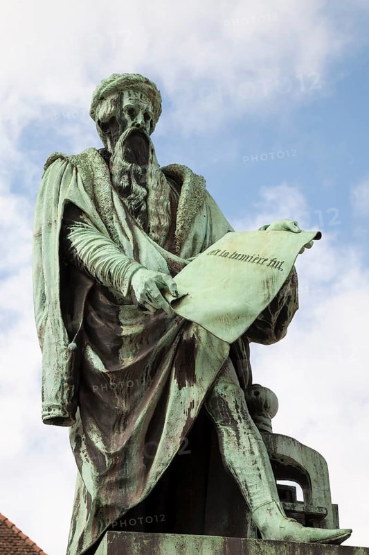 Statue of Johannes Gutenberg