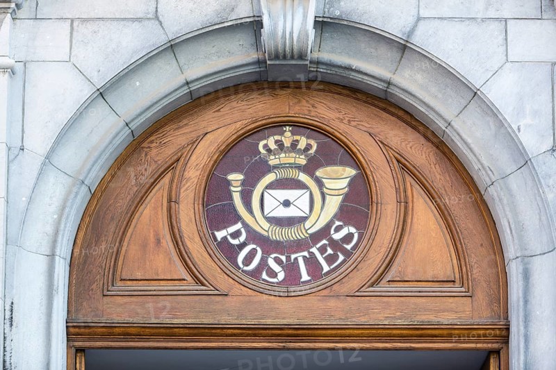 Entrance to the post office