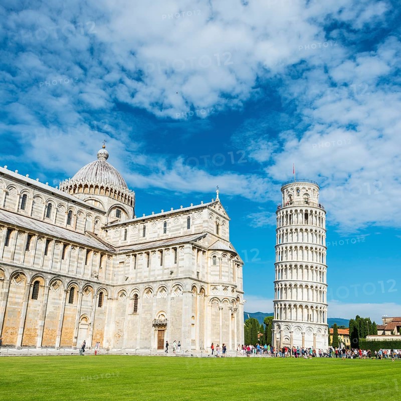 The Leaning Tower of Pisa and Pisa Cathedral