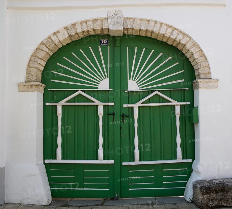 Wooden gate