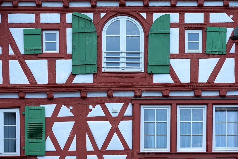 Facade with windows