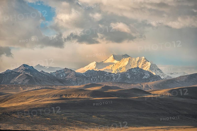 Cordillera Real at sunset