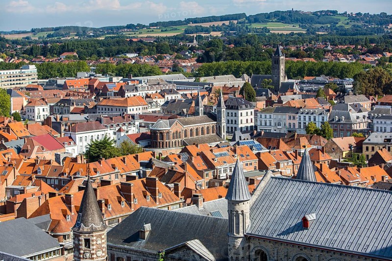 View over the roofs of the historic centre
