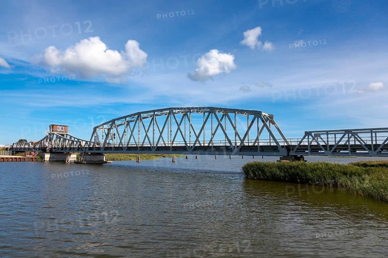 Meiningenbrucke bridge crossing the Meiningenstrom