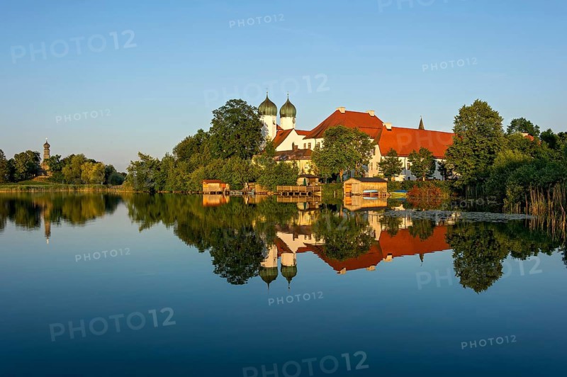 Benedictine monastery Seeon monastery church of St. Lambert