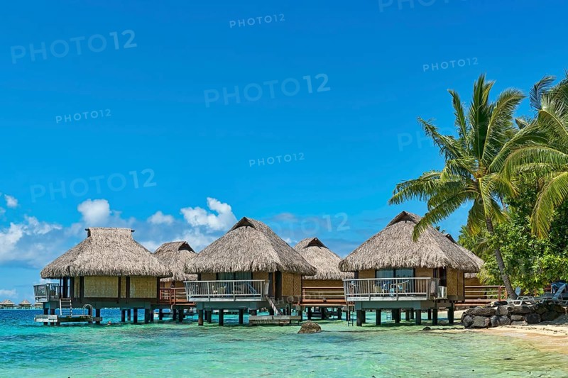 Overwater bungalows