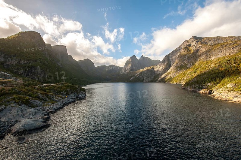 Djupfjorden on the island of Moskenesoya