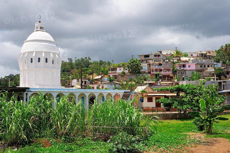 Townscape with mosque