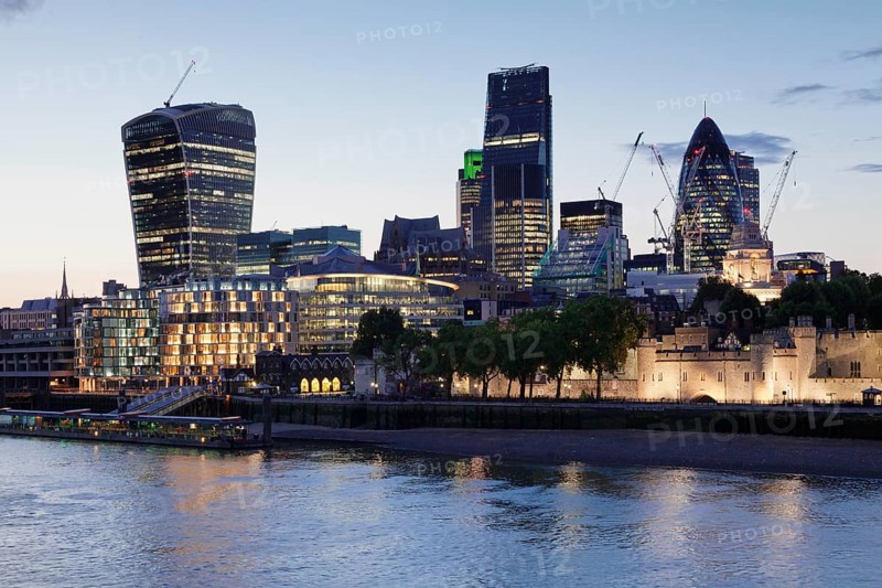 Tower of London on the River Thames