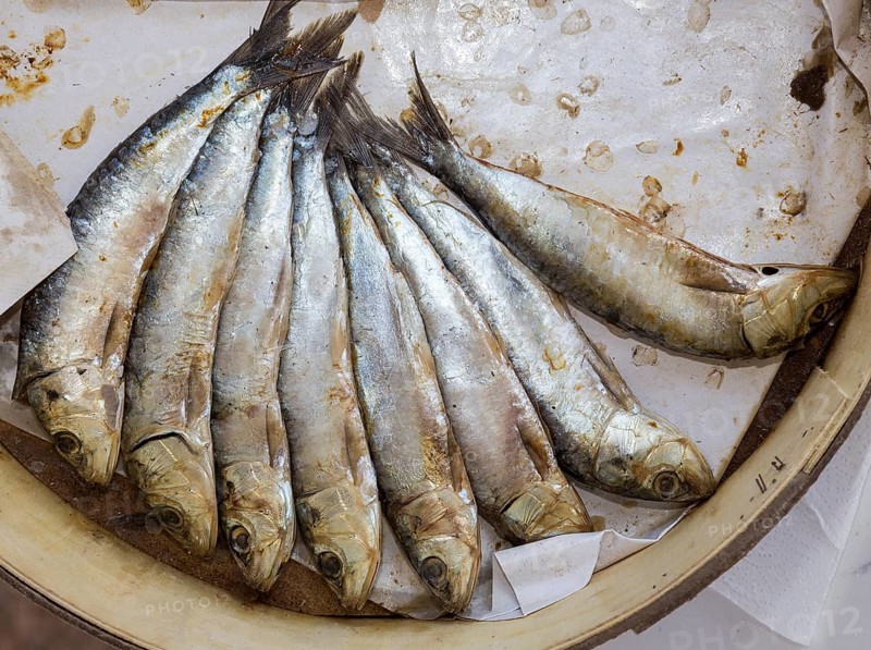 Sale of salted fish