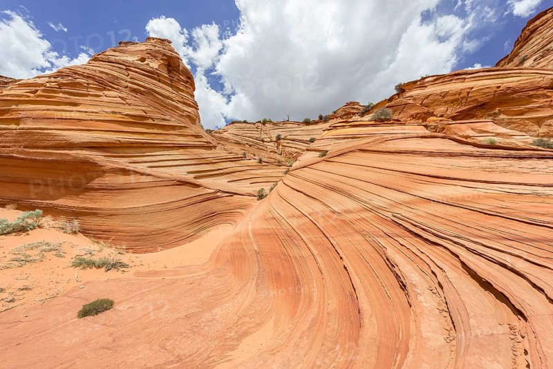 Rock formations of the Teepees