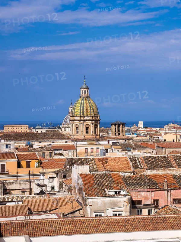 View from the church SS Salvatore across the historic centre